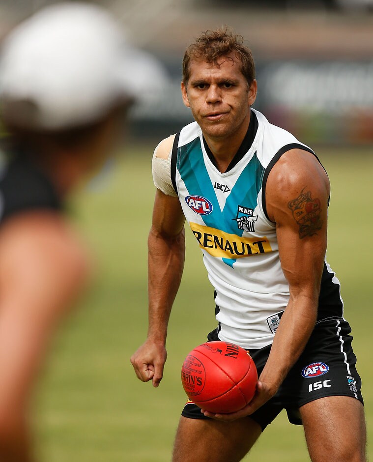 AFL 2016 Training - Port Adelaide 260116 Port confirms Nathan Krakouer was a victim of an unprovoked attack - ${keywords}